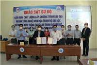Đoàn đánh giá ngoài khảo sát sơ bộ 02 CTĐT tại Trường ĐH Nha Trang