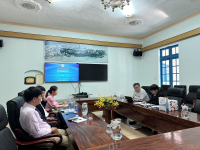 Làm việc với đại diện Trường Đại học Chodang 