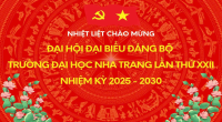 ĐẢNG BỘ TRƯỜNG ĐẠI HỌC NHA TRANG QUA CÁC KỲ ĐẠI HỘI 