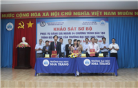 Hoàn thành đánh giá sơ bộ phục vụ đánh giá ngoài đối với 04 chương trình đào tạo tại Trường ĐH Nha Trang