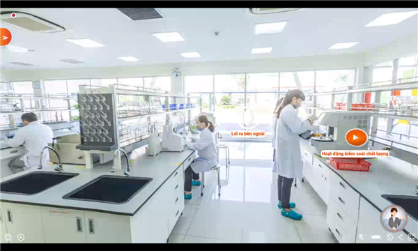 Sinh viên Khoa Công nghệ thực phẩm và Viện Công nghệ sinh học tham quan nhà máy Ajinomoto bằng công nghệ virtual tour 3d/ 360