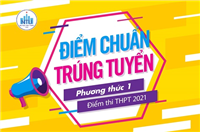 Trường ĐH Nha Trang công bố điểm chuẩn xét theo điểm kỳ thi tốt nghiệp THPT năm 2021