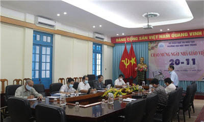 Làm việc với đoàn kiểm tra của Hội Cựu chiến binh tỉnh Khánh Hòa