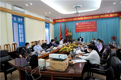 Phiên họp thứ năm Hội đồng trường Trường Đại học Nha Trang, nhiệm kỳ 2020-2025