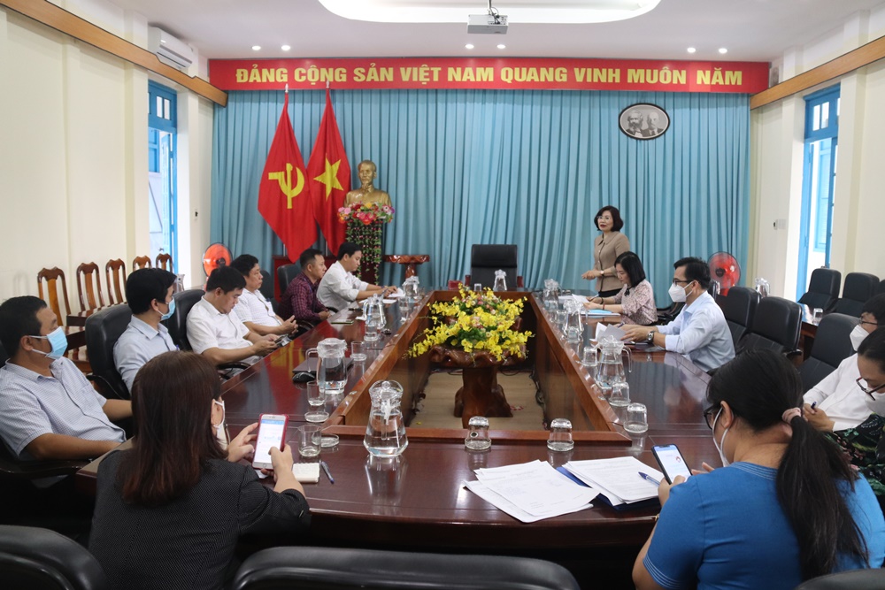 Tiếp đoàn công tác của Công đoàn Giáo dục Việt Nam về thực hiện khảo sát nghiên cứu khoa học tại Trường ĐH Nha Trang
