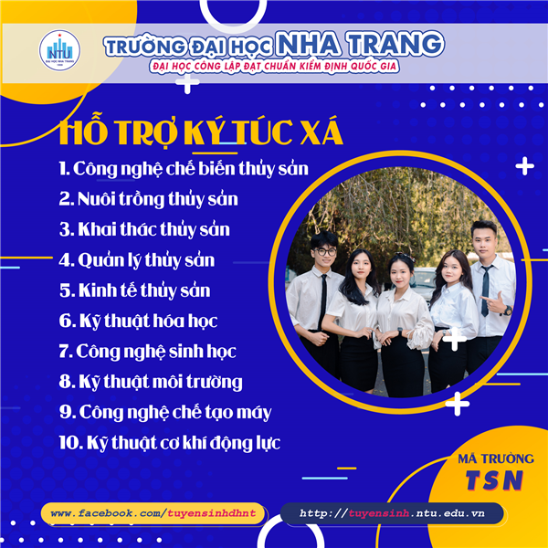 Tuyển sinh năm 2022: Trường ĐH Nha Trang tuyển 3.600 chỉ tiêu