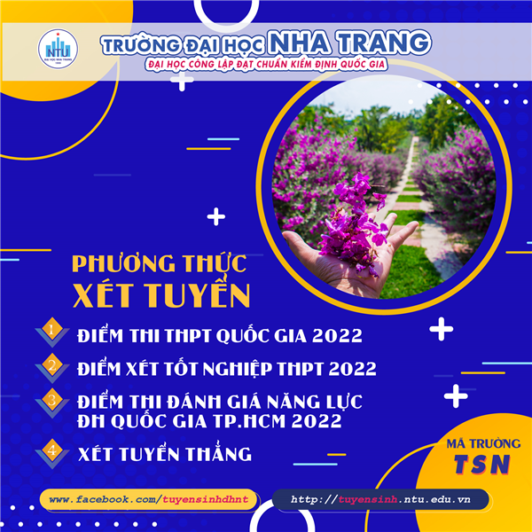 Tuyển sinh năm 2022: Trường ĐH Nha Trang tuyển 3.600 chỉ tiêu