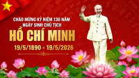 Chủ tịch Hồ Chí Minh – Anh hùng giải phóng dân tộc Việt Nam, chiến sĩ lỗi lạc của phong trào cộng sản và công nhân quốc tế, Nhà văn hóa kiệt xuất