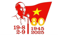 Kỷ niệm 80 năm Cách mạng Tháng Tám thành công (19/8/1945 - 19/8/2025) và Quốc khánh nước Cộng hoà xã hội chủ nghĩa Việt Nam (2/9/1945 - 2/9/2025)