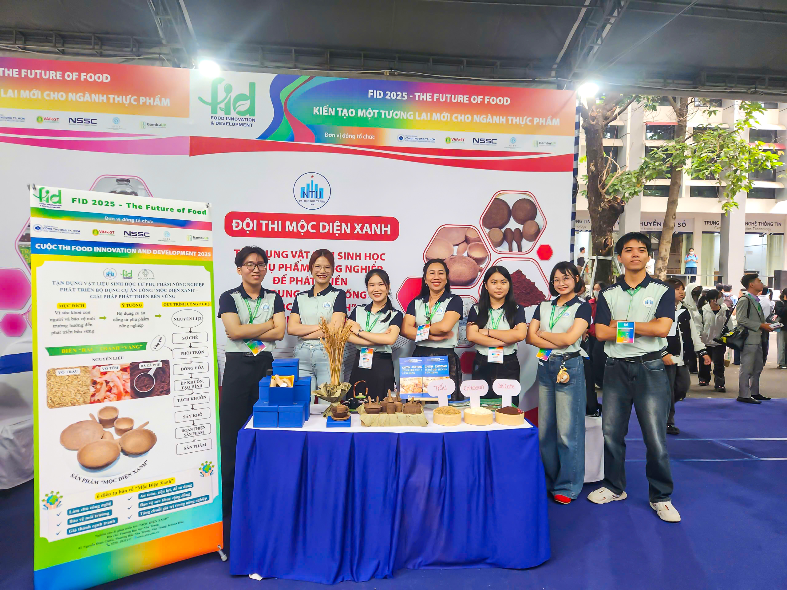 Sinh viên Trường Đại học Nha Trang đạt giải tại cuộc thi FID 2025 – Tương lai ngành thực phẩm