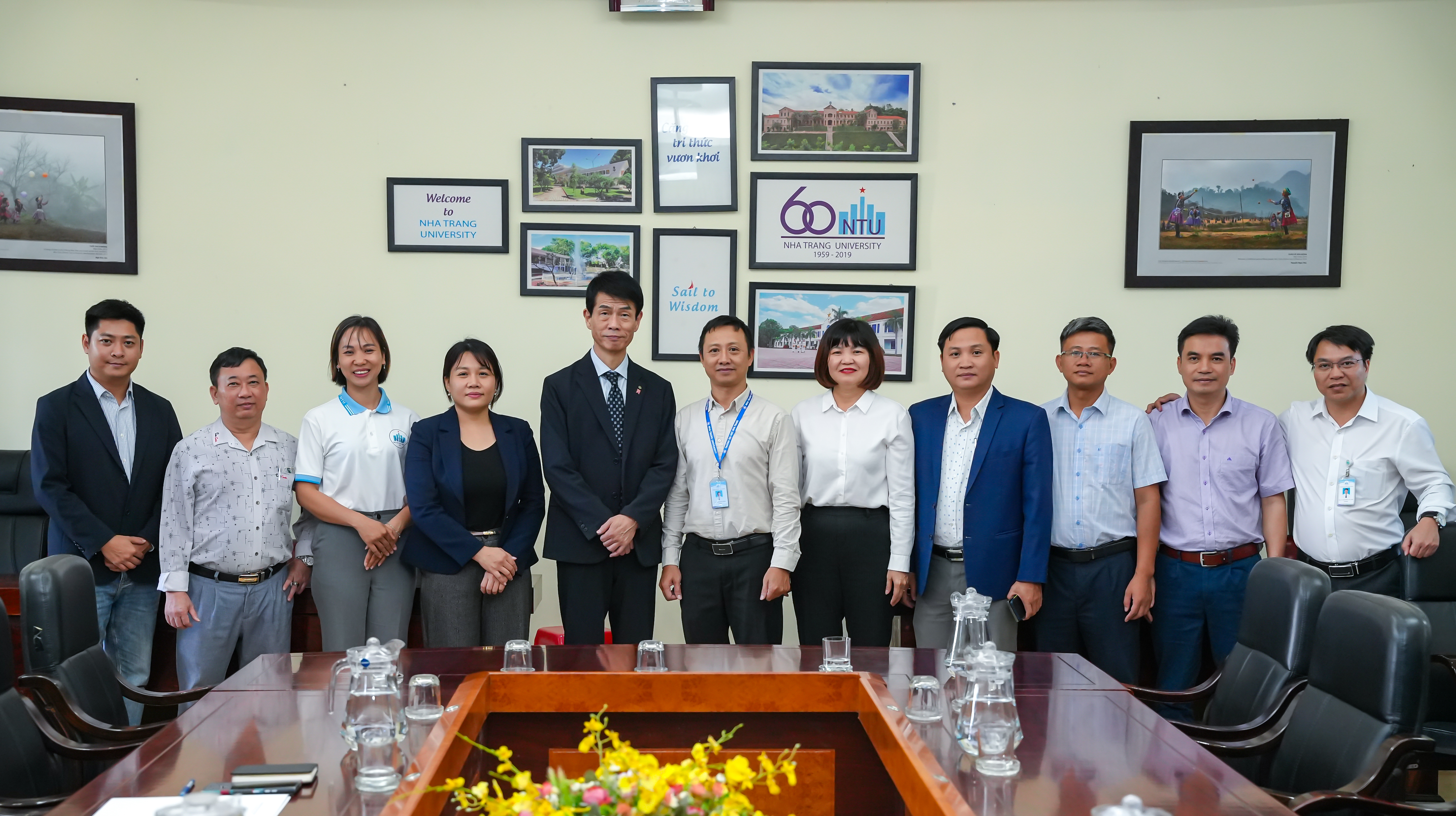 Trường Đại học Nha Trang làm việc với Công ty ASIA & MARUWA, thúc đẩy hợp tác đào tạo và thực tập quốc tế