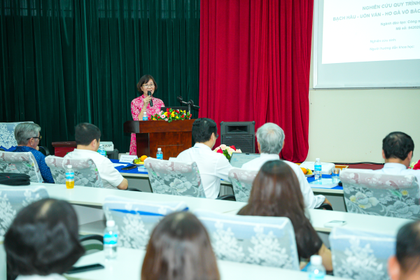 Đánh giá luận án tiến sĩ nghiên cứu quy trình sản xuất vắc xin bạch hầu – uốn ván – ho gà vô bào hấp phụ