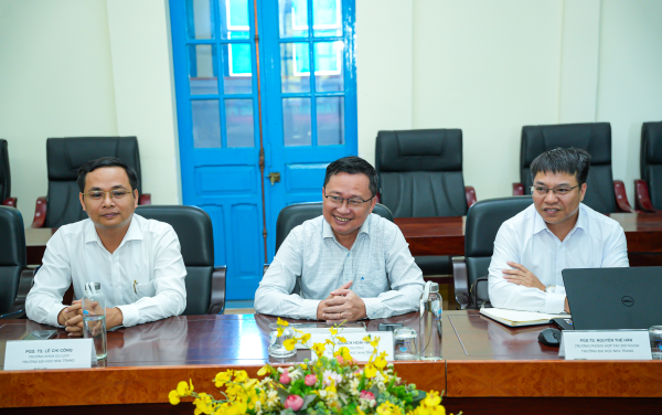 Mở rộng hợp tác giữa Trường Đại học Nha Trang và VinUni trong lĩnh vực kinh tế biển bền vững