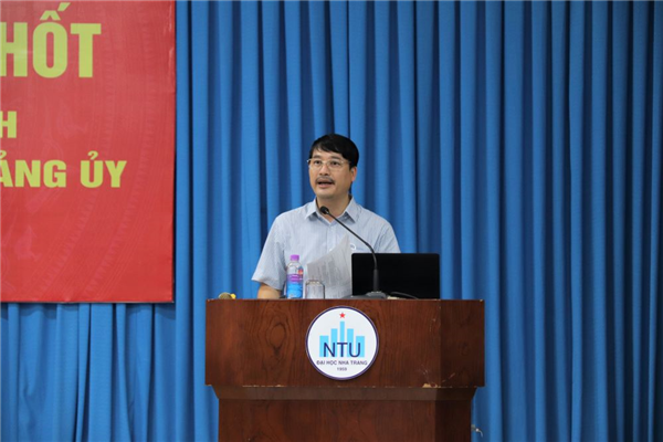 Hội nghị lấy ý kiến giới thiệu quy hoạch nhân sự Đảng bộ Trường ĐH Nha Trang nhiệm kỳ 2025-2030