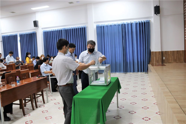 Hội nghị lấy ý kiến giới thiệu quy hoạch nhân sự Đảng bộ Trường ĐH Nha Trang nhiệm kỳ 2025-2030
