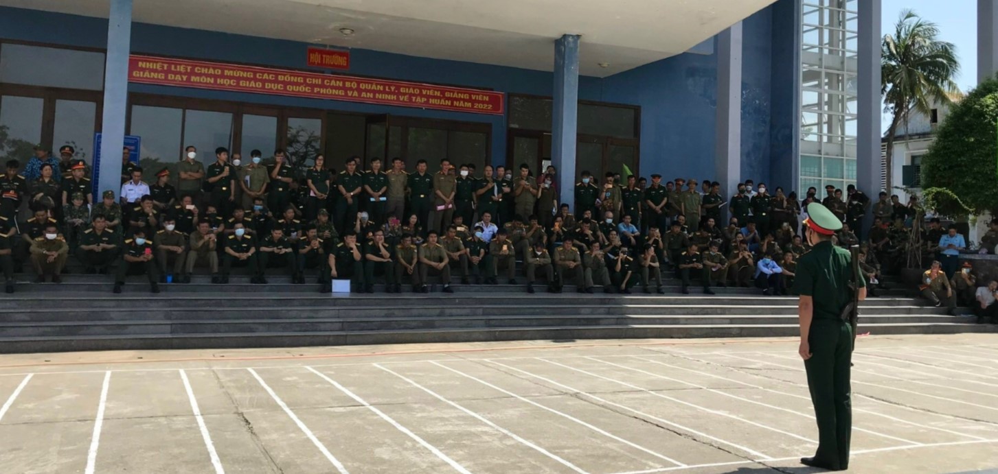 Trung tâm Giáo dục Quốc phòng và An ninh tham gia lớp tập huấn cán bộ quản lý, giảng viên tại Đại học Huế