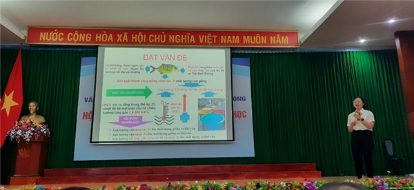 Viện Nuôi trồng Thủy sản tổ chức hội nghị sinh viên nghiên cứu khoa học năm học 2021 – 2022