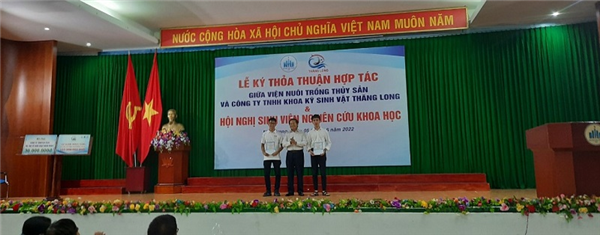 Viện Nuôi trồng Thủy sản tổ chức hội nghị sinh viên nghiên cứu khoa học năm học 2021 – 2022