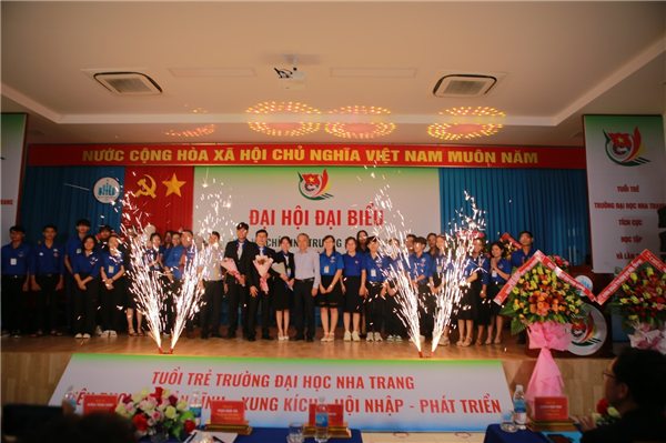 Đại hội Đại biểu Đoàn TNCS Hồ Chí Minh trường Đại học Nha Trang lần thứ XXVII, nhiệm kỳ 2022-2024 thành công tốt đẹp