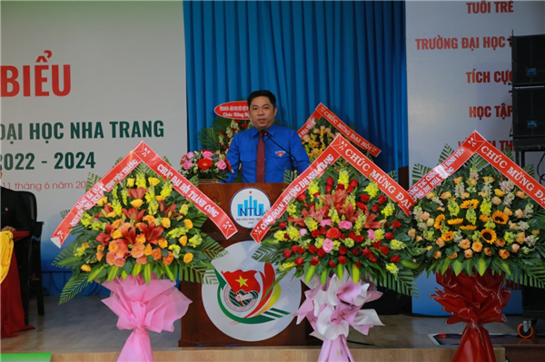 Đại hội Đại biểu Đoàn TNCS Hồ Chí Minh trường Đại học Nha Trang lần thứ XXVII, nhiệm kỳ 2022-2024 thành công tốt đẹp