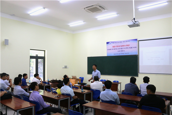 Hội thảo khoa học về cơ khí, xây dựng, vật liệu và công nghệ nano lần thứ hai