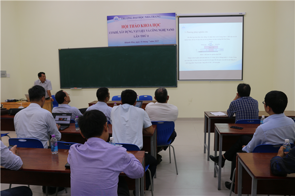 Hội thảo khoa học về cơ khí, xây dựng, vật liệu và công nghệ nano lần thứ hai