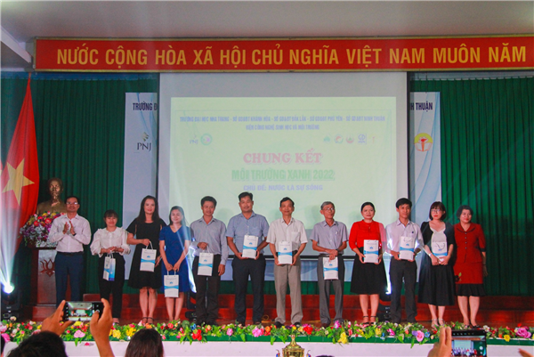 Nhiều ấn tượng tại vòng Chung kết cuộc thi Môi trường xanh năm 2022