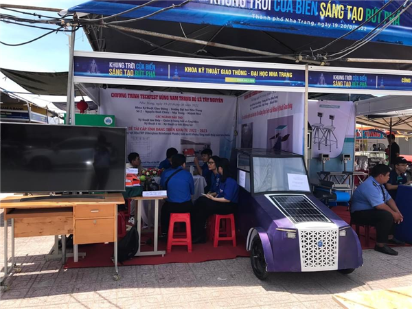 Trường ĐH Nha Trang tham gia các hoạt động tại sự kiện Techfest Nam Trung Bộ - Tây Nguyên 2022