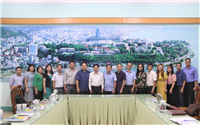 Làm việc với đoàn công tác Sở Khoa học và Công nghệ tỉnh Ninh Thuận