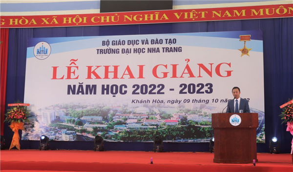 Trường ĐH Nha Trang tổ chức lễ Khai giảng năm học 2022 – 2023