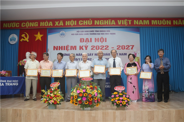 Đại hội Hội Cựu giáo chức Trường ĐH Nha Trang nhiệm kỳ 2022-2027
