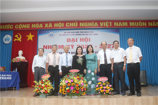 Đại hội Hội Cựu giáo chức Trường ĐH Nha Trang nhiệm kỳ 2022-2027