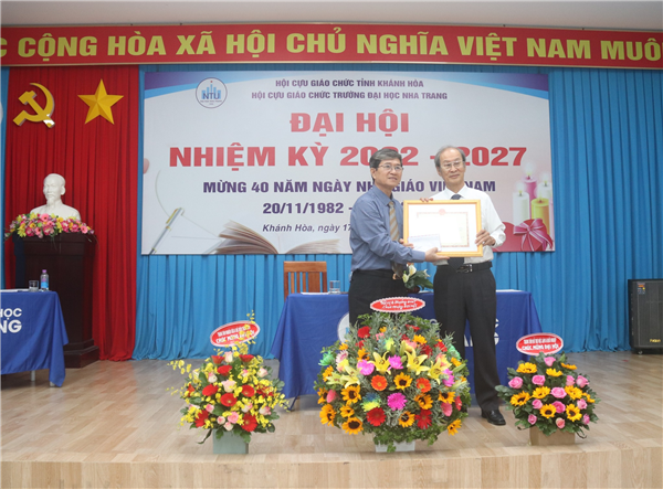 Đại hội Hội Cựu giáo chức Trường ĐH Nha Trang nhiệm kỳ 2022-2027