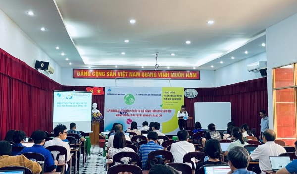Tập huấn “Bảo vệ quyền sở hữu trí tuệ đối với thành quả sáng tạo – Hướng dẫn tra cứu và viết bản mô tả sáng chế”