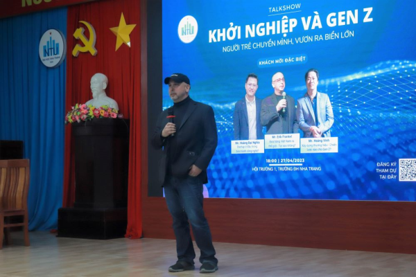 Talkshow “Khởi nghiệp và Gen Z” dành cho sinh viên Trường ĐH Nha Trang