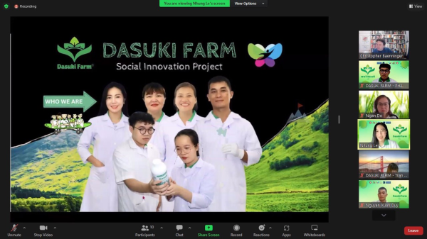 Dự án khởi nghiệp của sinh viên và giảng viên Trường ĐH Nha Trang dẫn đầu vòng 1 cuộc thi Sáng tạo Kinh doanh toàn cầu