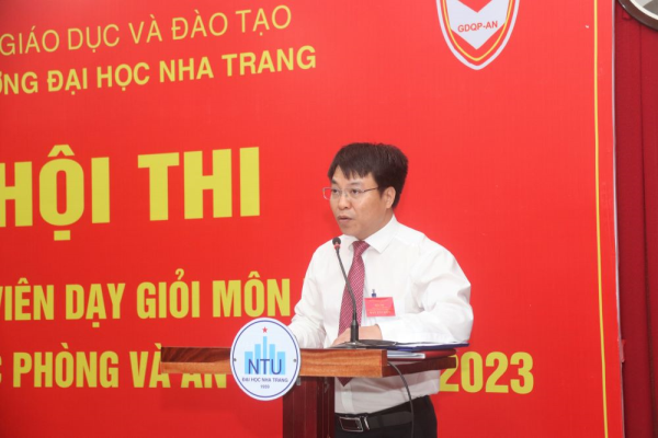 Hội thi Giảng viên dạy giỏi môn học Giáo dục quốc phòng và an ninh năm 2023