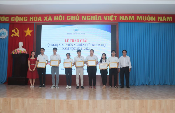 Hội nghị Sinh viên nghiên cứu khoa học năm học 2022 – 2023 của Trường ĐH Nha Trang