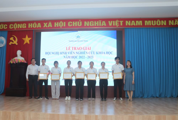 Hội nghị Sinh viên nghiên cứu khoa học năm học 2022 – 2023 của Trường ĐH Nha Trang