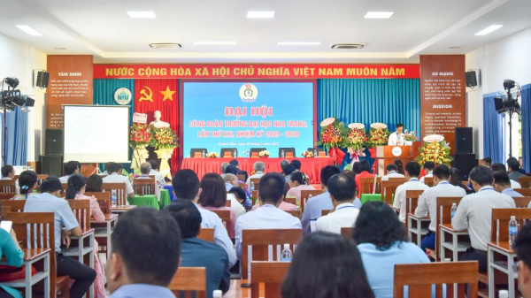 Đại hội Công đoàn Trường ĐH Nha Trang lần thứ XXI, nhiệm kỳ 2023 – 2028