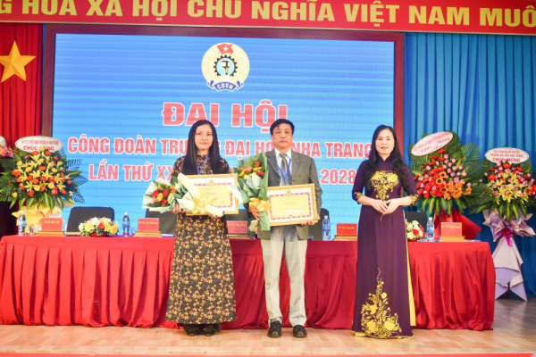 Đại hội Công đoàn Trường ĐH Nha Trang lần thứ XXI, nhiệm kỳ 2023 – 2028