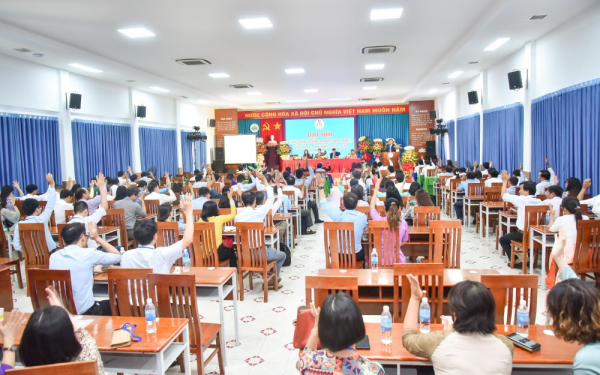 Đại hội Công đoàn Trường ĐH Nha Trang lần thứ XXI, nhiệm kỳ 2023 – 2028