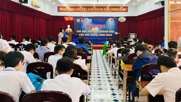 Trường Đại học Nha Trang phối hợp tổ chức Hội thi Tin học trẻ cấp tỉnh lần thứ 28