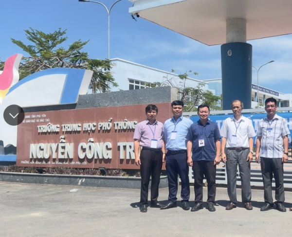 Trường Đại học Nha Trang tham gia Đoàn kiểm tra công tác coi thi Kỳ thi tốt nghiệp THPT năm 2023 tại tỉnh Phú Yên 