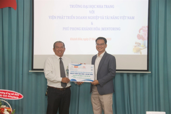Ký kết hợp tác với Viện Phát triển doanh nghiệp và Tài năng Việt Nam & Tổ chức Phú Phong Khánh Hòa - Mentoring