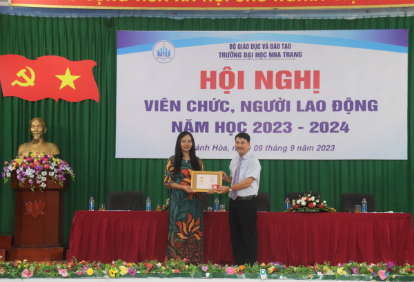 Hội nghị viên chức, người lao động Trường ĐH Nha Trang năm học 2023 – 2024