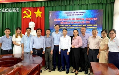 Đề tài “Nghiên cứu xây dựng quy trình kỹ thuật nuôi thương phẩm ốc nhảy Strombus canarium (Linnaeus, 1758) tại Khánh Hòa” được Hội đồng KH&CN đánh giá nghiệm thu kết quả
