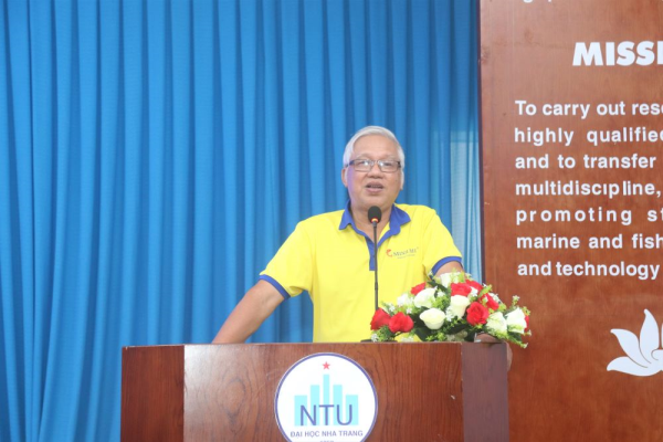 Đại diện Tập đoàn thủy sản Minh Phú gặp gỡ sinh viên đang theo học chương trình đào tạo Minh Phú – NTU