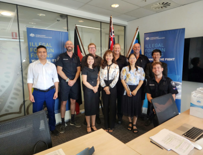 Đoàn công tác Trường ĐH Nha Trang trao đổi về kết quả Khóa 1 Dự án IUU tại Australia