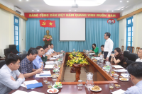 Thứ trưởng Bộ GD&ĐT Nguyễn Văn Phúc làm việc với Trường ĐH Nha Trang